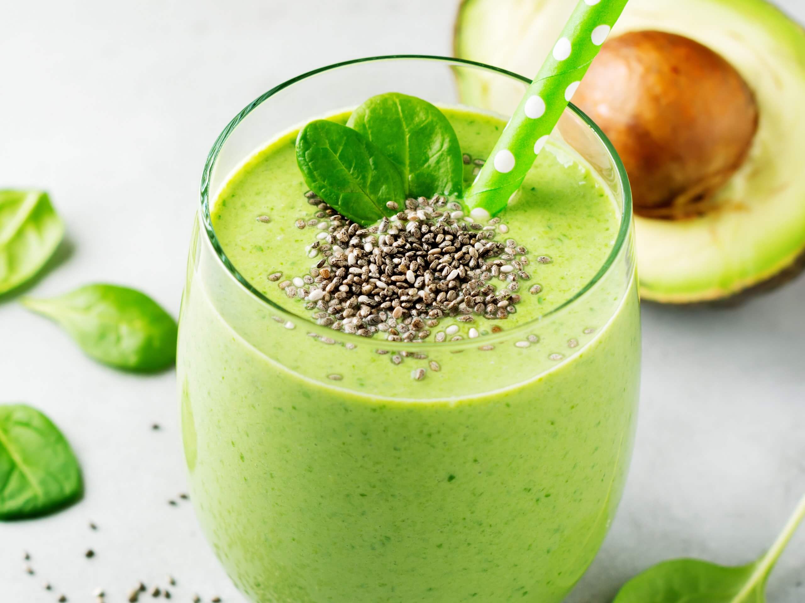 spinach-avacoda-chia-seeds